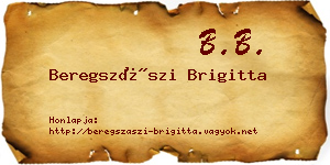 Beregszászi Brigitta névjegykártya